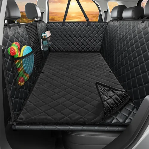 URPOWER Extensor de asiento trasero mejorado 2026 para perros, funda de asiento grande y dura para perro con capacidad para 550 libras, hamaca
