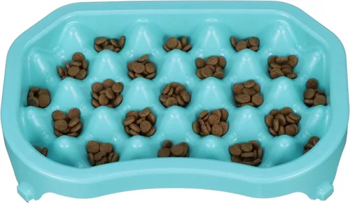 Miniatura 11 de Neater Pet Brands - Comedero lento, ordenado, para perros, divertido, saludable, sin estrés, tazón que ayuda a detener la inflamación, evita