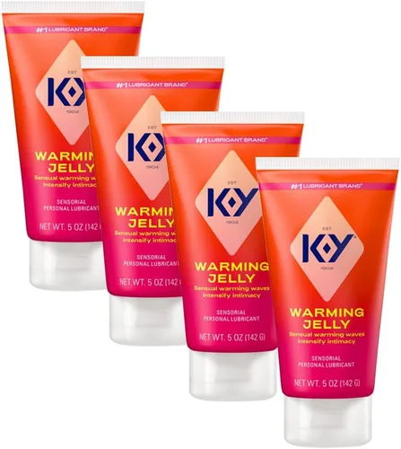 Miniatura 12 de K-Y Warming Jelly - Fórmula a base de glicerina de 2.5 onzas líquidas, lubricante personal sensorial para hombres, mujeres y parejas y seguro