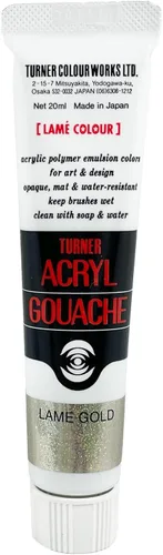 Miniatura 7 de Turner Colour Works Acryl Gouache Artist - Pintura acrílica (tubo individual de 0.7 fl oz), color beige grisáceo