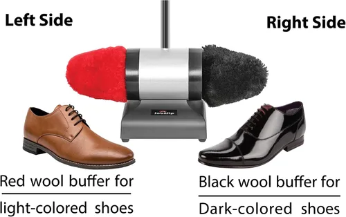 Miniatura 5 de JOUNJIP Dual Wool Buffer Replacement Covers - Handmade 100% Lambswool Polisher Bonnets - for 2.5 x 3.5 Inch Buffing Cones