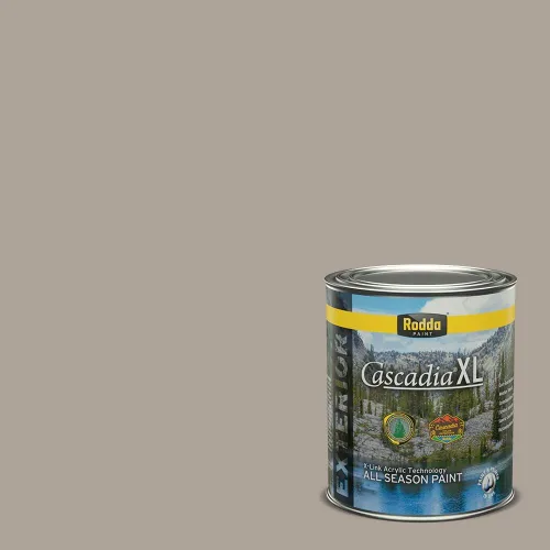 Miniatura 79 de Rodda Paint CASCADIA XL - Pintura e imprimación satinada para exteriores en uno, cuarto de galón, blanco abstracto
