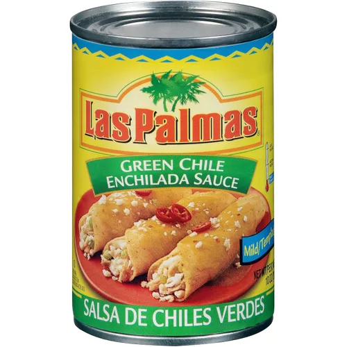Miniatura 9 de Salsa para Enchiladas de Chile Verde Las Palmas, Mediana, 10 Onzas