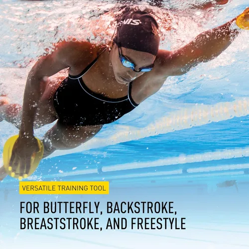 Miniatura 6 de FINIS Raquetas de natación flotantes Agility - Diseño sin tirantes para técnica de accidente cerebrovascular - Comentarios instantáneos