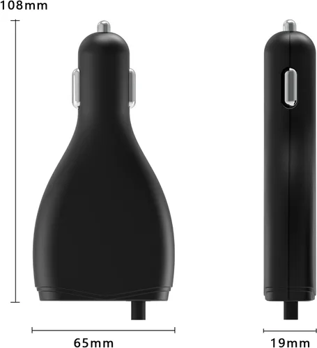 Miniatura 8 de Surface - Cargador de coche, 70 W, 15 V, 4 A, fuente de alimentación para Microsoft Surface Pro 5/Pro 6/Pro 7/Pro 8/Pro X, Surface Book, Surface Go