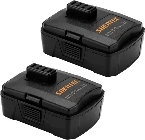 Shentec Paquete de 2 baterías de 3.0Ah 12V compatibles con RYOBI CB120L CB121L BPL-1220 130503001 130503005, batería de litio de 12 V (no para