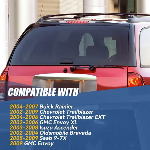 Miniatura 7 de Auto Dynasty Luz Completa LED de Tercer Freno Compatible con Buick Rainier, Chevy Trailblazer EXT, GMC Envoy XL, Isuzu Ascender, Oldsmobile Bravada