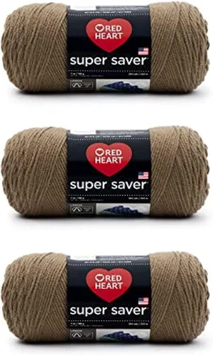Miniatura 101 de Red Heart Hilo Super Saver, paquete de 3, estampado artístico, 3 unidades Estampado De Artista