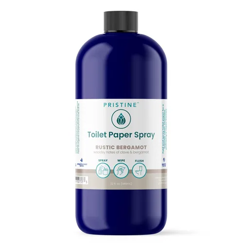 Miniatura 24 de PRISTINE Spray de Papel Higiénico en Lugar de Toallitas y Bidés - Como Alternativa de Espuma y Alternativas de Gel a las Toallitas, es un Sustituto