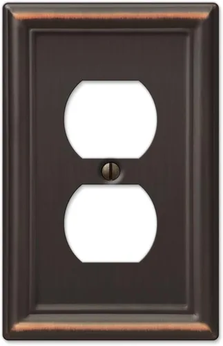 Miniatura 9 de Amerelle 149R4DB - Placa de pared Chelsea, 4 interruptores de palanca, acero, bronce envejecido, paquete de 1