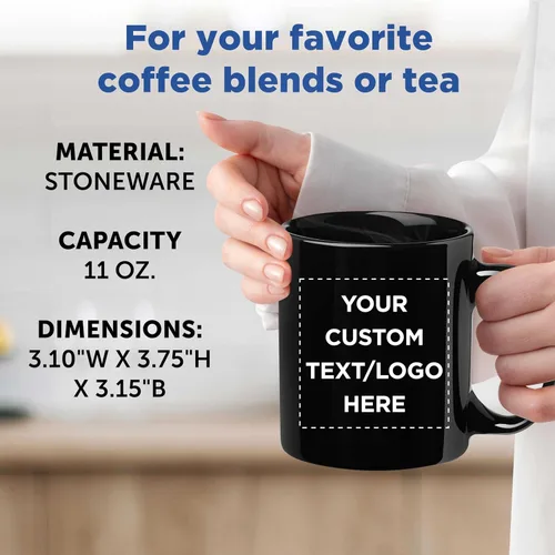 Miniatura 4 de Tazas de café de cerámica personalizadas para el Día del Padre, 11 onzas, juego de 10/50/100, paquete personalizado a granel, juego de tazas de café