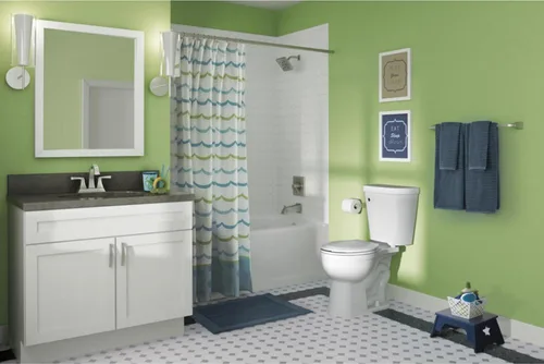 Miniatura 2 de Delta Soporte de papel higiénico giratorio Acero inoxidable brillante Montaje en pared Accesorios de baño Dryden