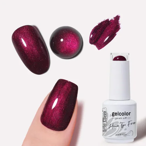 Miniatura 54 de Arte Clavo Esmalte de uñas de gel rosa lechosa de 0.5 fl oz, con luz LED, UV, remojado, transparente, rosa nude, manicura francesa, rosa claro