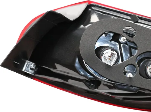 Miniatura 6 de Para 2013 2014 2015 2016Mazda CX-5 Luz trasera halógena izquierda lado conductor rojo carcasa roja y lente humo