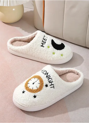 Miniatura 4 de PATRICK Unisex Meet Me at Midnight Slippers Soft Fluffy Warm Home Slippers