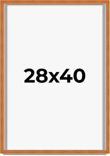 Miniatura 36 de Marco de 3 x 3 pulgadas, marco de madera maciza de nuez miel tradicional marrón Ancho de moldeo de 0.875 pulgadas Profundidad de conejo de 0.875