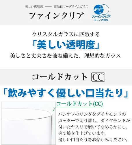 Miniatura 7 de 東洋佐々木ガラス Toyo Sasaki Vaso para helado, aroma de 9.5 fl oz (9.6 fl oz), fabricado en Japón, apto para lavavajillas 35003HS