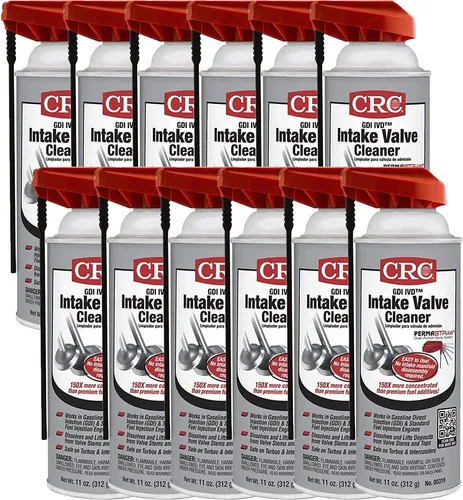 CRC Industries, Inc. Limpiador de válvula de admisión (11 oz) - Paquete de 12