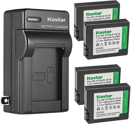 Miniatura 7 de Kastar Reemplazo del cargador de batería de pared de CA para cámara Sony DCR-IP7, DCR-IP7BT, DCR-IP7E, DCR-PC106, DCR-PC106E, DCR-PC107, DCR-PC107E