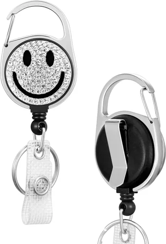 Miniatura 10 de Portatarjetas de enfermera, accesorios para el trabajo, lindos carretes de insignias, cordones retráctiles para insignias de identificación con un