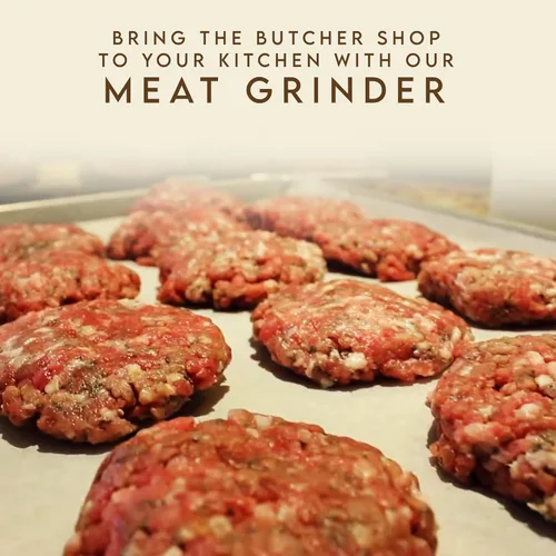 Miniatura 6 de Accesorio para picadora de carne, moler carne fresca, queso, frutas y verduras con facilidad y precisión, fabricado en Alemania, sin BPA