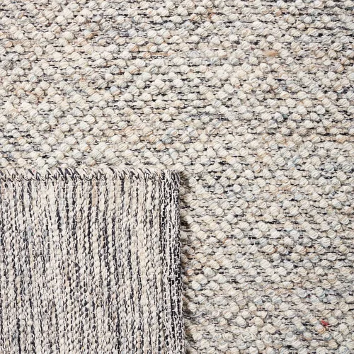 Miniatura 24 de SAFAVIEH Colección Natura - Alfombra decorativa de 2 x 3 pies, azul, lana hecha a mano, ideal para áreas de alto tráfico en entrada, sala de estar