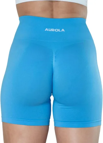 Miniatura 2 de AUROLA Intensify - Pantalones cortos de entrenamiento para mujer, sin costuras, para gimnasio, yoga, correr, deporte, ejercicio activo, fitness