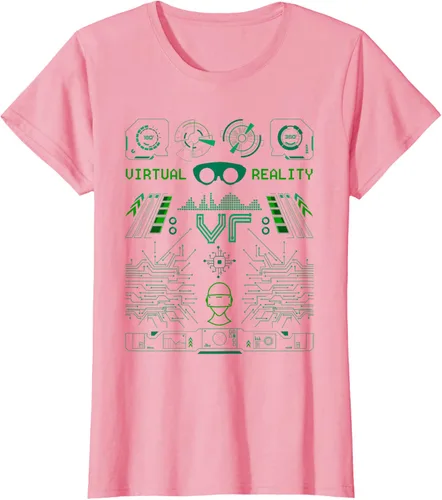 Miniatura 9 de Camiseta de realidad virtual VR Retro Gamers, Negro, S
