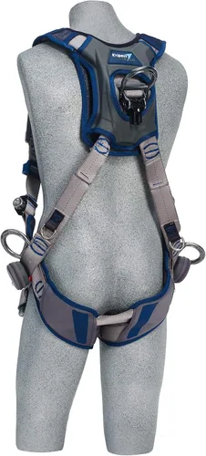 Miniatura 3 de 3M DBI-Sala Exofit STRATA Arnés de posicionamiento/escalada estilo chaleco 1112510, gris, azul, pequeño, 1 Ea