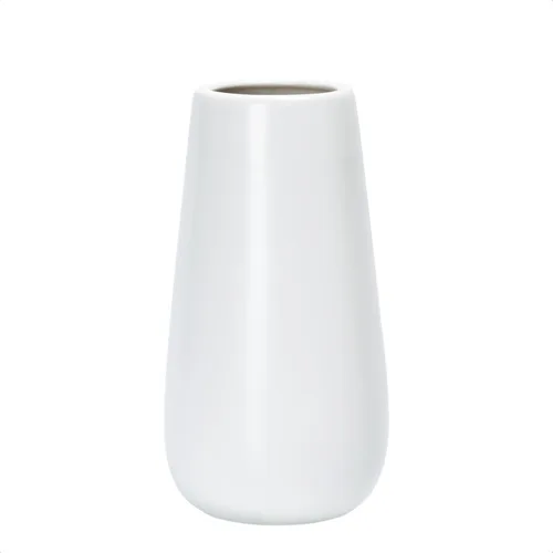 Miniatura 16 de D'vine Dev VS-TW-10T - Jarrón moderno de cerámica blanca de 10 pulgadas, ovalado, texturizado con caja de diseño empaquetada, VS-TW-10T Blanco