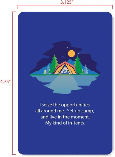Miniatura 5 de ¡Eres increíble! Volumen 1 divertidas tarjetas de afirmación positiva ilustradas. 52 mensajes inspiradores y motivacionales diarios
