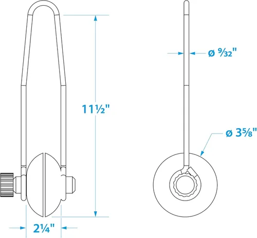 Miniatura 7 de Seachoice Enjuagador Universal para Motor de Barco, Estilo Manguito