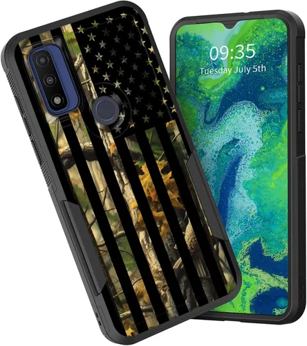 Miniatura 166 de Funda protectora para Motorola Moto G Stylus 5G 2025/Moto G Stylus 5G 2026, funda protectora híbrida de doble capa resistente a prueba de golpes