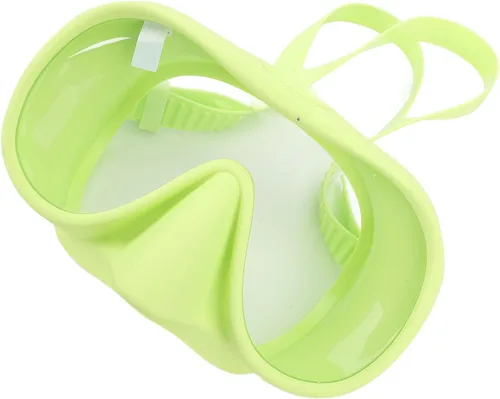 Miniatura 8 de Luocute Gafas de esnórquel de buceo con película antivaho de vidrio templado, máscara de natación juvenil anti rotura protegida, máscara de natación