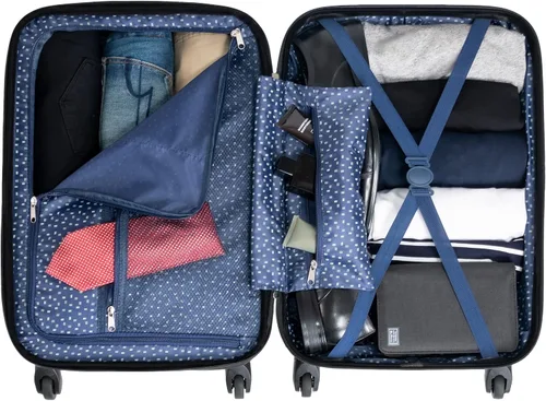 Miniatura 8 de Ben Sherman Equipaje Hereford vertical de viaje giratorio, Verde (Pepper Green), Maleta vertical de viaje con ruedas Hereford
