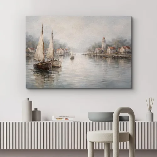 Miniatura 121 de wall26 Prado con álamos por Claude Monet - Arte moderno impresionista, arte en lienzo para el hogar, 12 x 18 pulgadas
