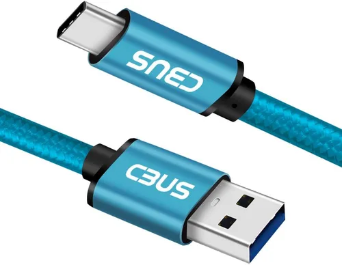 Miniatura 5 de CBUS Cable USB C, cable de carga rápida trenzado USB A a USB C de 3 pies tipo C para Samsung Galaxy S23/S22/S21/S20/S10/Plus/Ultra/FE, A03s, A12