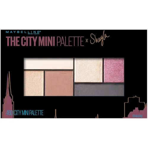 Miniatura 4 de Maybelline New York Makeup The City Mini paleta de sombras de ojos X Shayla, paleta de sombras de ojos Shayla, 0.14 onzas, 1 unidad (paquete de 1)