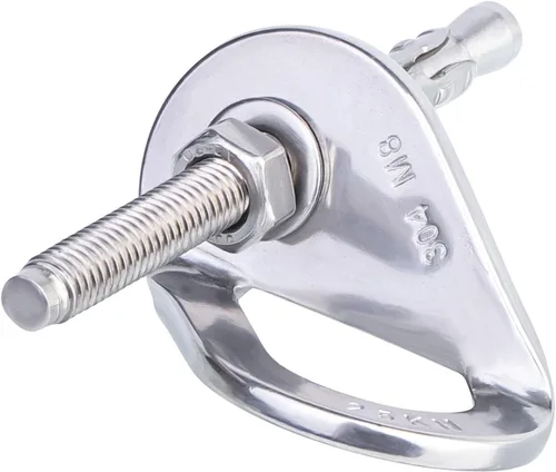 Miniatura 12 de Pernos de escalada de 25 kN anclajes de acero inoxidable para escalada perno de anclaje Perno de expansión resistente, Piton Tiedown para escalada