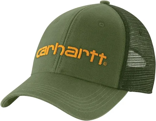 Miniatura 29 de Carhartt Gorra gráfica con logotipo de malla trasera de lona para hombre