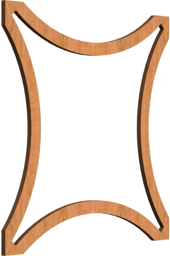 Miniatura 60 de Lilley Paneles decorativos de pared de madera con calado, extra pequeños, 7 3/8 pulgadas de ancho x 7 3/8 pulgadas de alto x 1/4 pulgadas de alto
