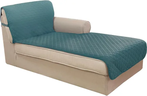 Miniatura 123 de U-NICE HOME Funda de sofá reversible para perros con correas elásticas, resistente al agua, protector de muebles para mascotas, funda de sofá