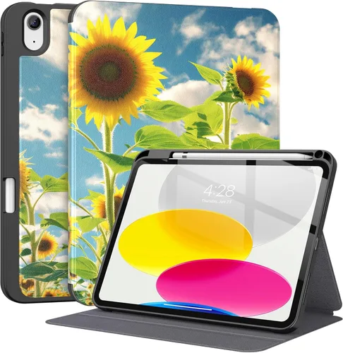 Miniatura 18 de Supveco Funda para iPad (A16) de 11ª generación de 11 pulgadas (2025), iPad de 10.9 pulgadas (2022) con soporte para lápiz, funda de alta calidad