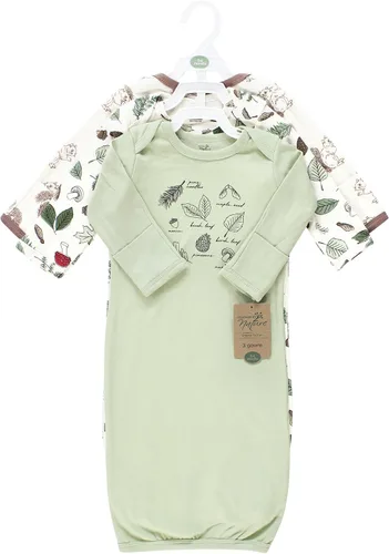 Miniatura 9 de Touched by Nature - Camisones unisex de algodón orgánico para bebé