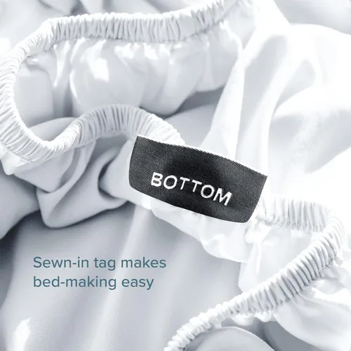 Miniatura 5 de Bare Home Sábana bajera ajustable extra larga individual – Sábana bajera de bolsillo extra profundo – Microfibra 1800 premium – Ultra suave sin