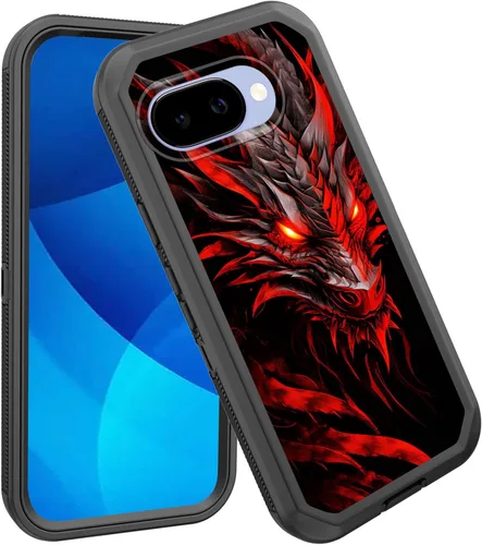 Miniatura 11 de Funda para Pixel 7a, a prueba de golpes, 3 capas, protección de cuerpo completo, resistente, de alto impacto, para Google Pixel 7a de 6.1 pulgadas