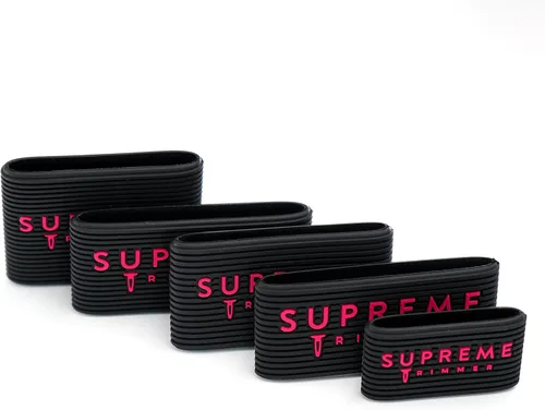 Miniatura 13 de Supreme Trimmer SGR60 - Pinzas de peluquero profesionales 5 piezas antideslizantes para cortar pelo, funda de peluquero para cortapelos Arena