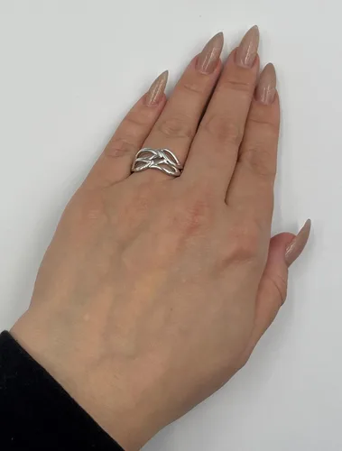 Miniatura 2 de Anillo ancho de plata de ley 925 - Elección