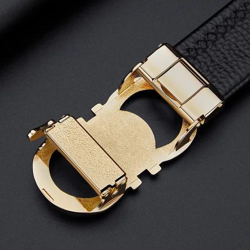 Miniatura 7 de VANNANBA Ratchet Leather Belt for MenFashion Belt Men Automatic Bucklewith Elegant Gift Box