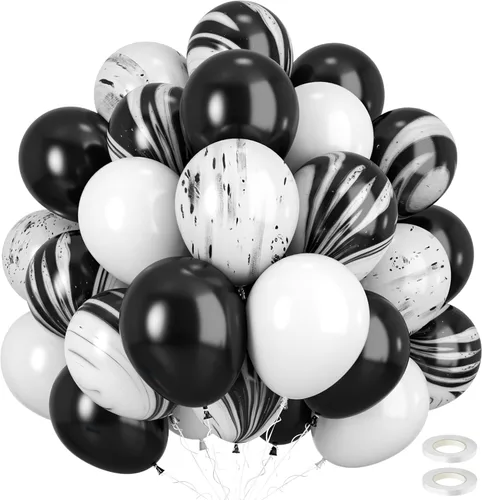 Miniatura 12 de Globos de animales, 60 globos de fiesta de 12 pulgadas, color verde y marrón crema, globos estampados de guepardo de animales para decoración